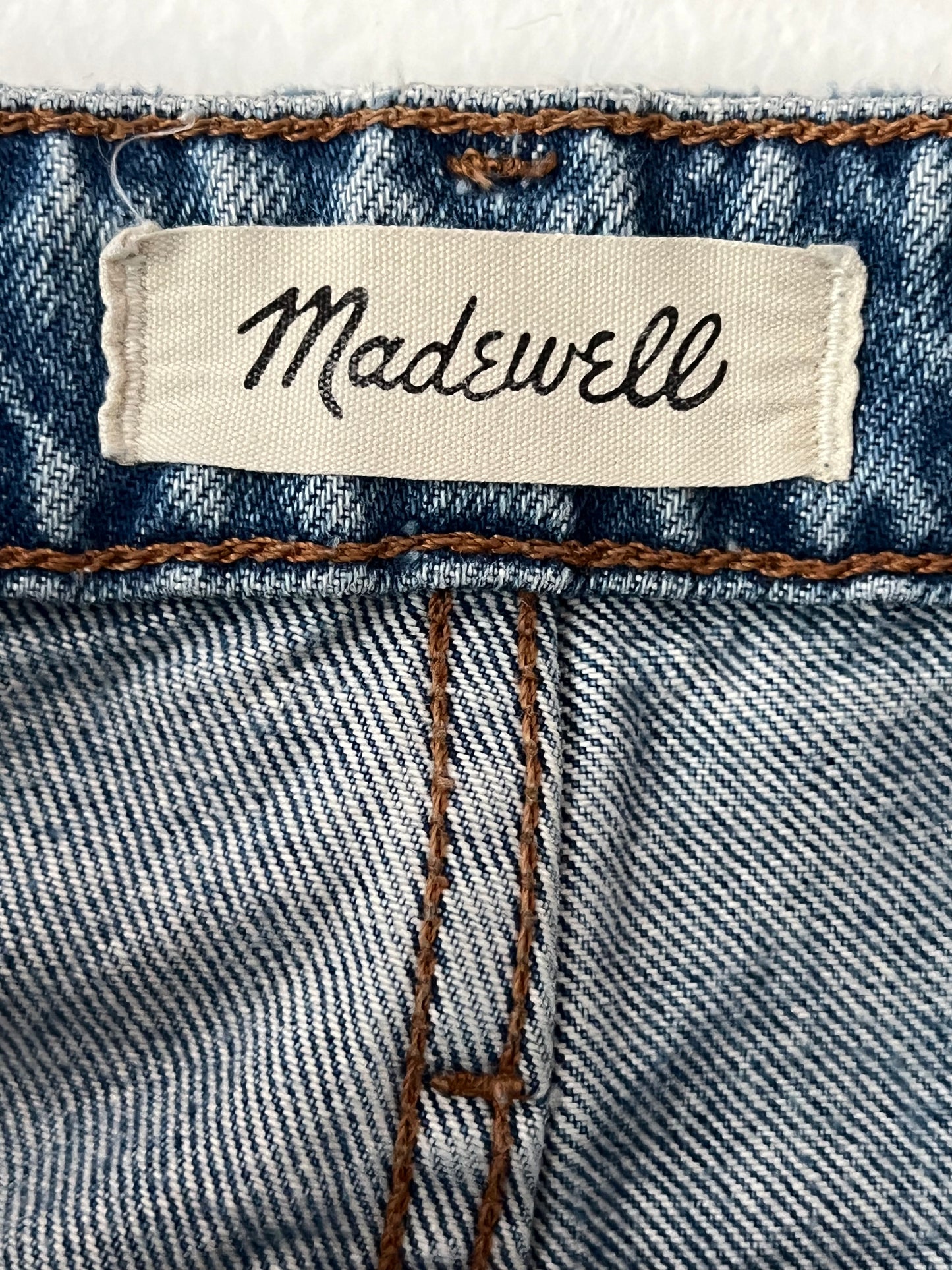 Madewell Curvy Perfect Vintage Straight Jean