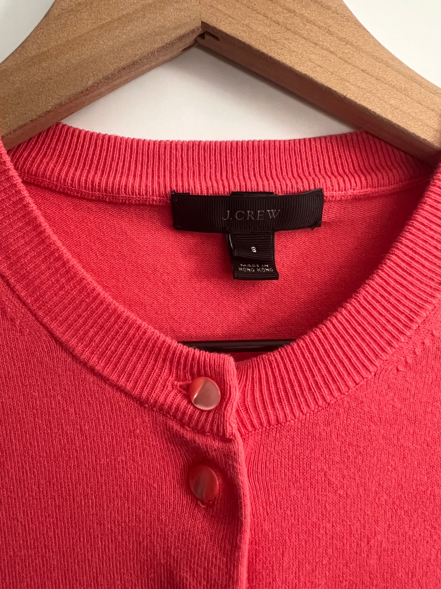 J.Crew Cropped Crewneck Cardigan