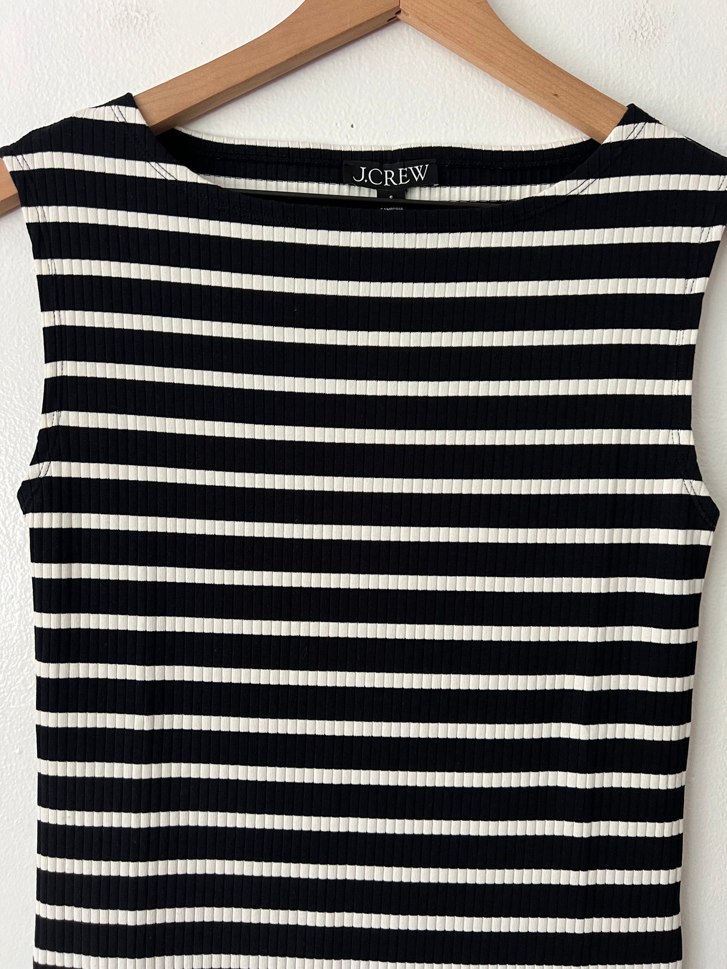 J.Crew Striped Sheath Dress