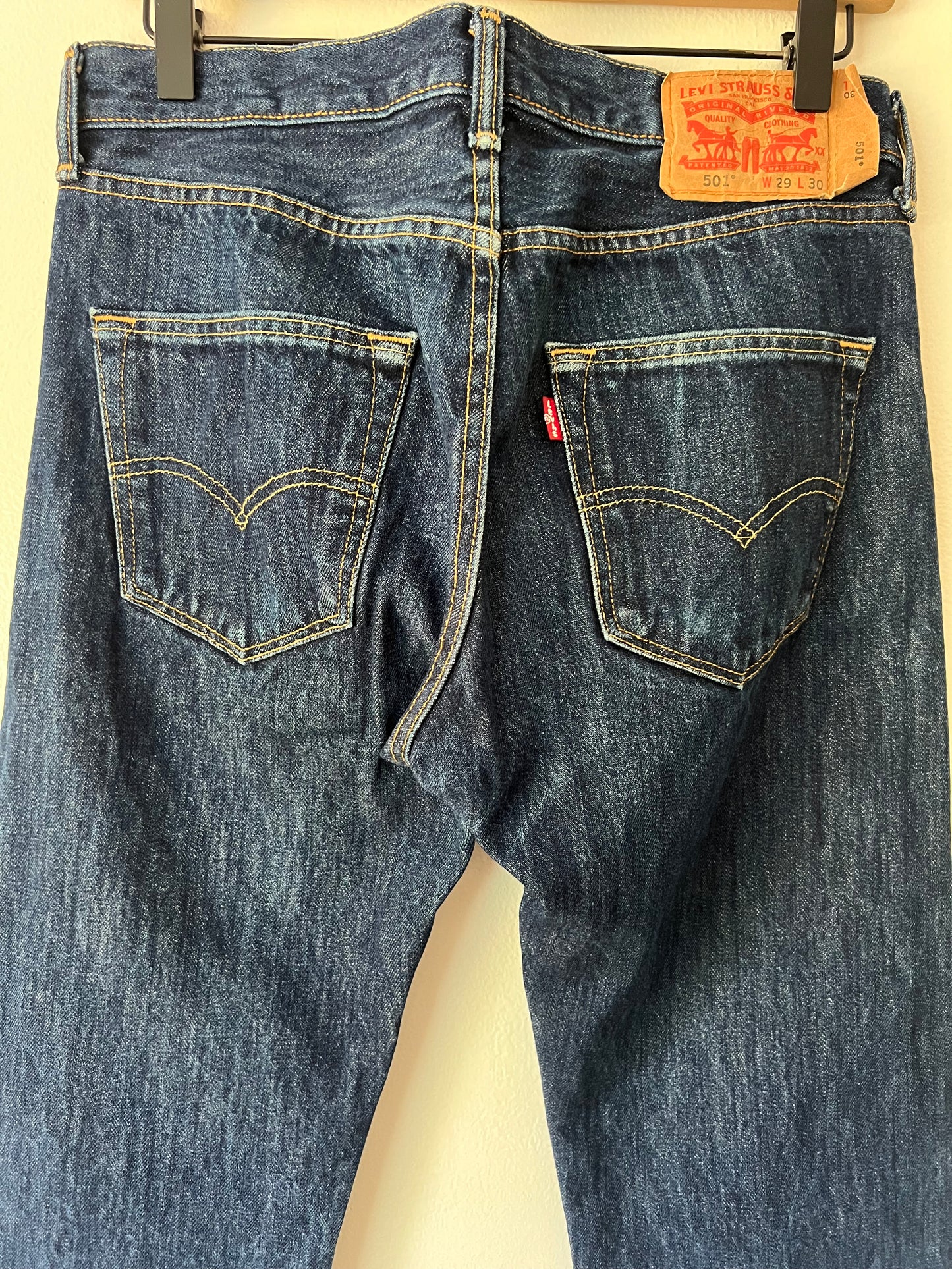 Levi’s 501 Cropped Raw Hem Jeans
