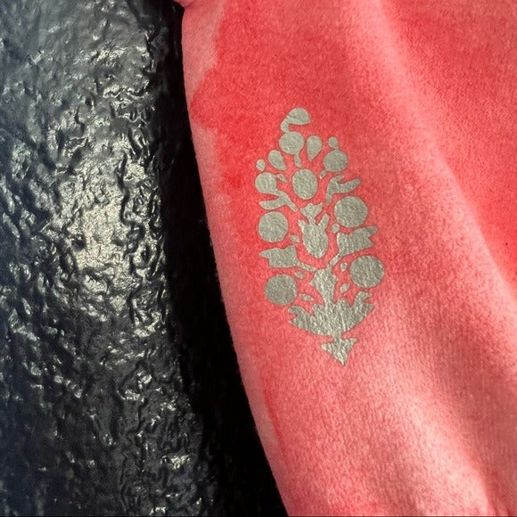 Free People Movement Marble Pink Square Neck Good Karma Bra