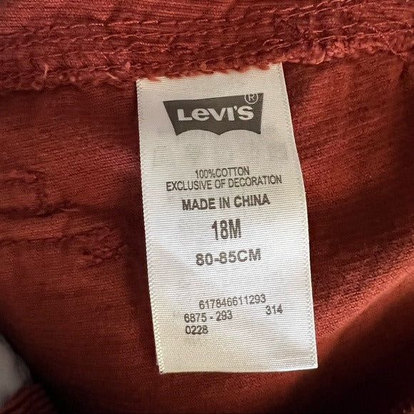 Levi's Corduroy Overalls