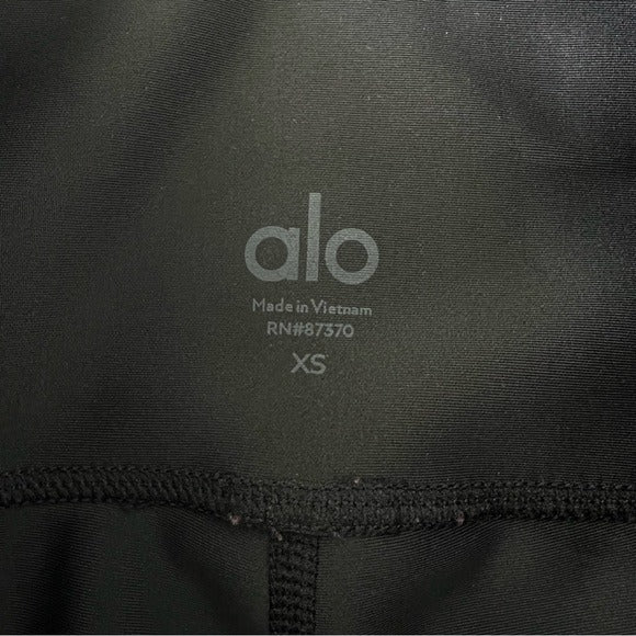 Alo Black Spandex Short