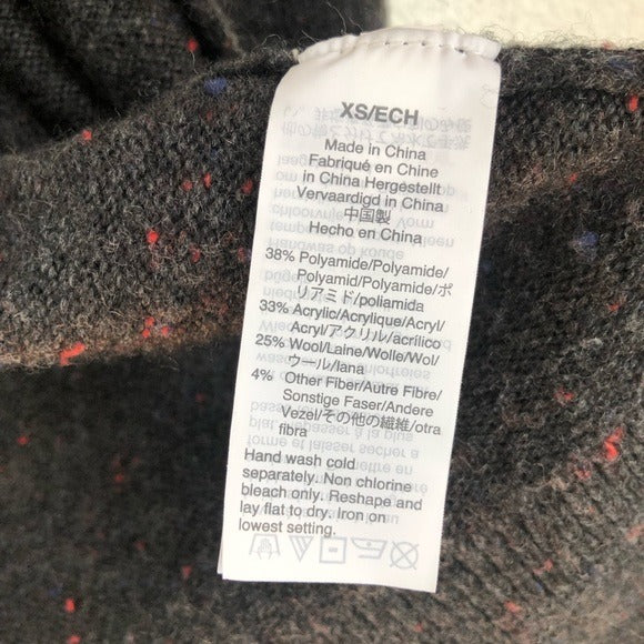 Madewell Black Specks Cardigan Sweater