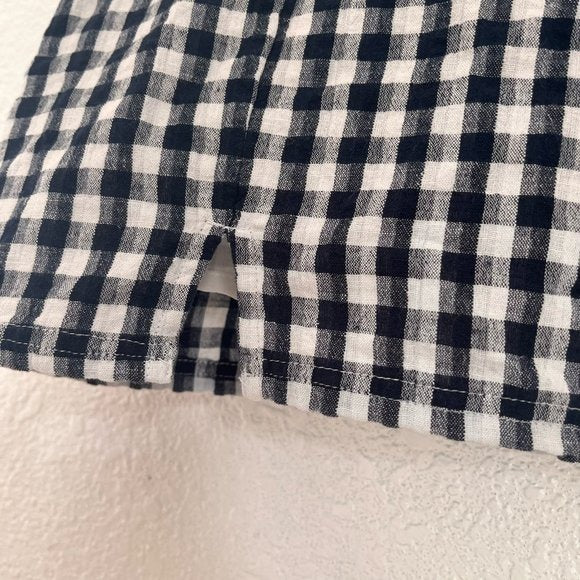 American Eagle Checkered Mini Skirt