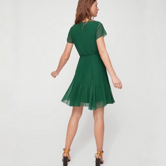 Wilfred Beaune Dress in Botany Green