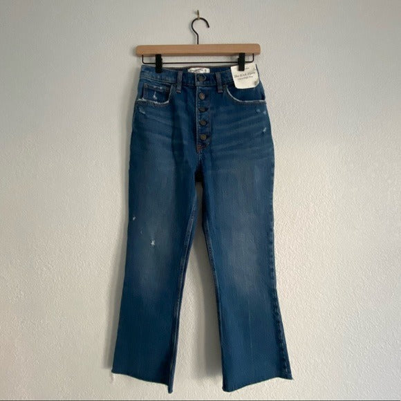 Trendy Abercrombie Ultra High Rise Kick Flare Jeans