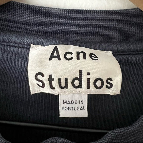 Acne Studios Vernina Dyed PUS15 Pullover Cewneck Sweater