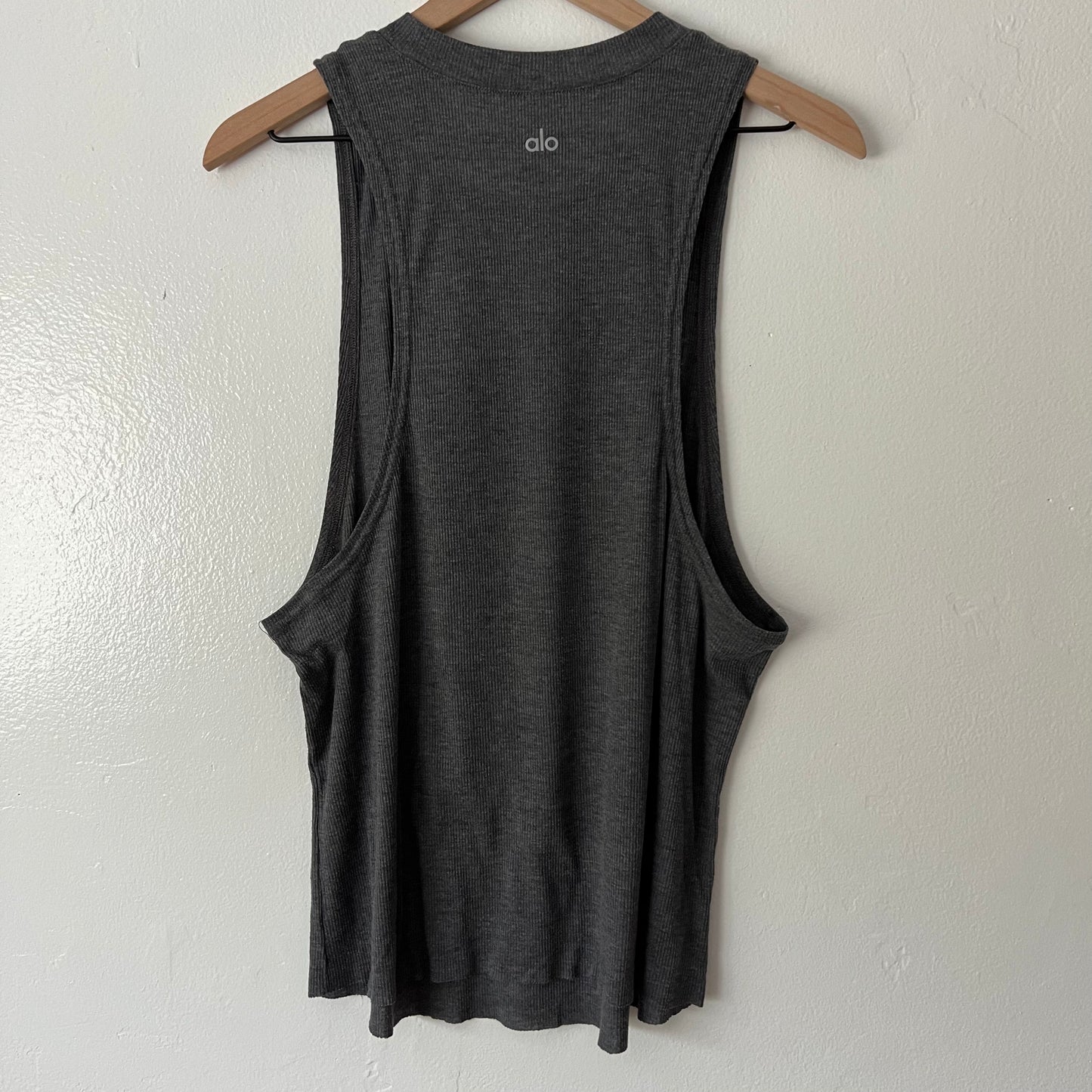 Alo Yoga Ribbed Knit Muscle Tank