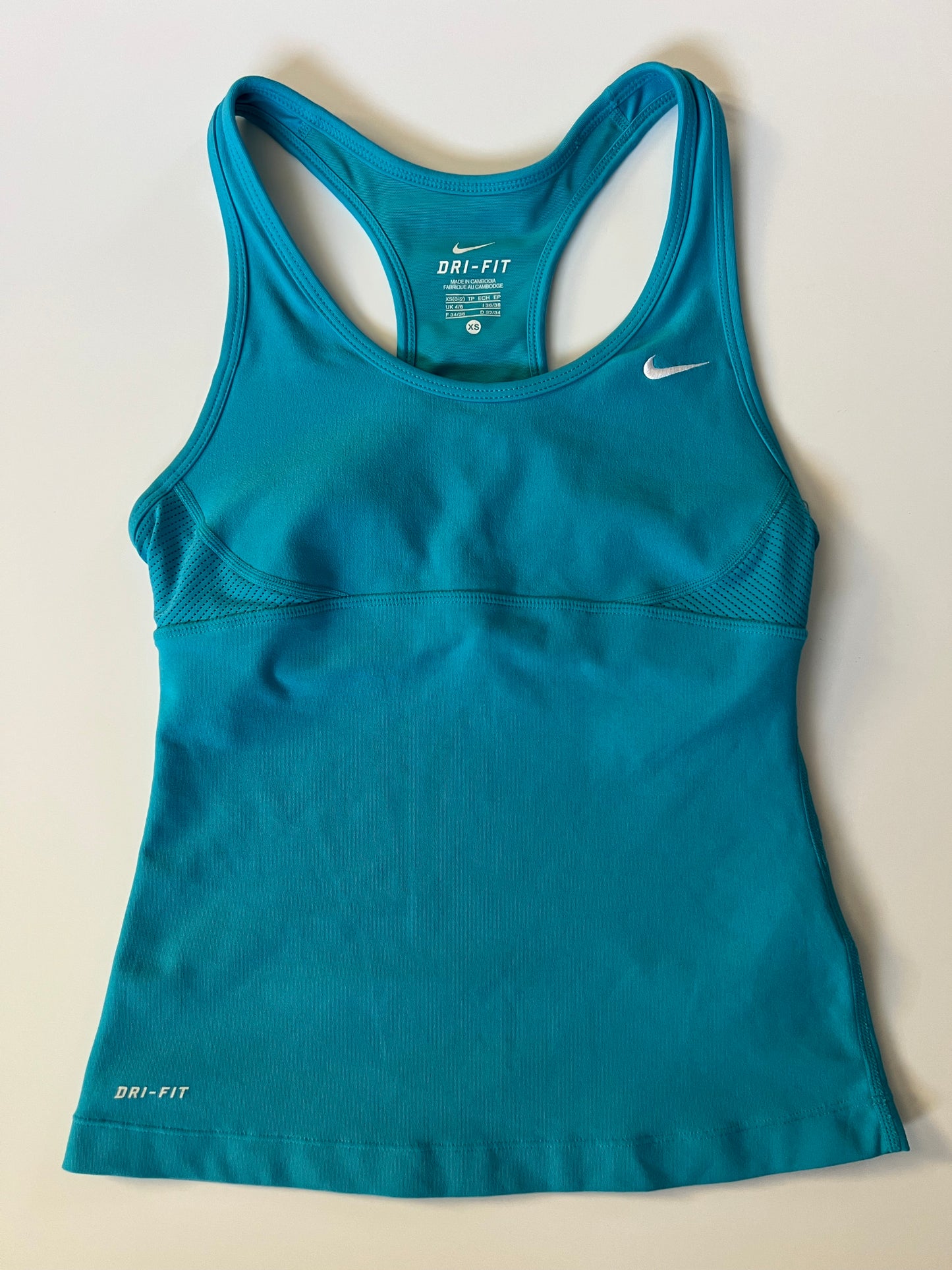 Nike Dri-FIT Racerback Tank Top with Built-In Sports Bra