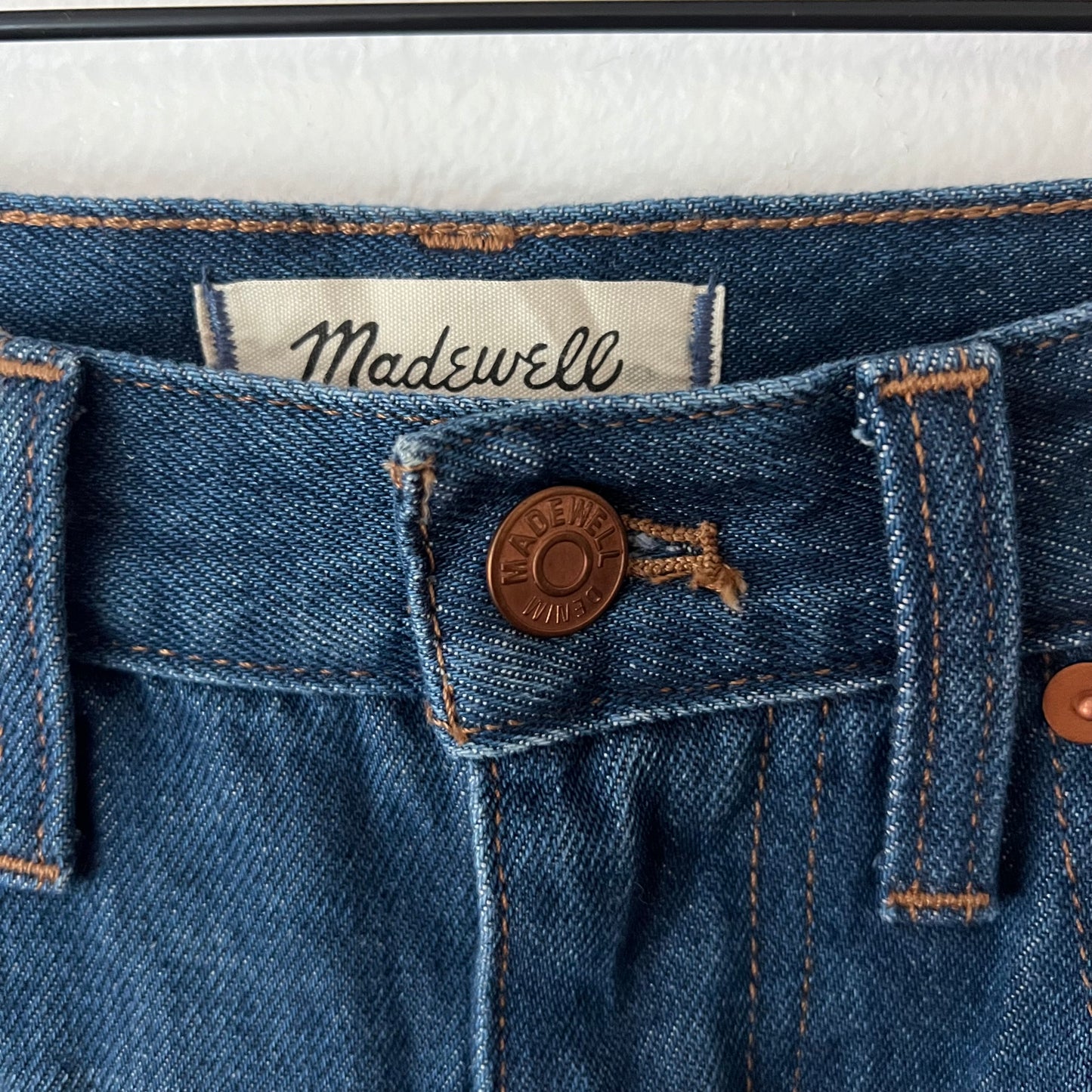 Madewell Baggy Straight Jeans