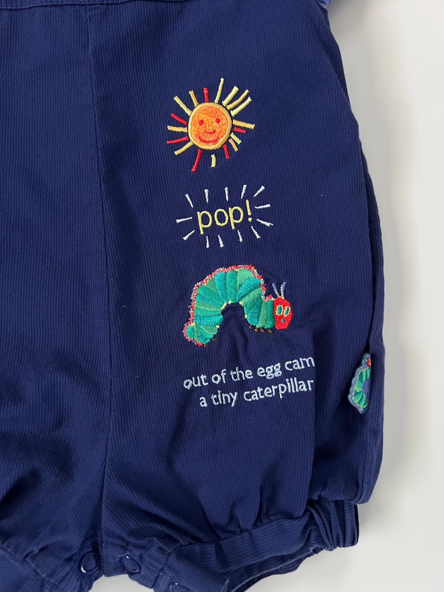 Vintage Carter’s Baby Eric Carle “The Very Hungry Caterpillar” Overall Set