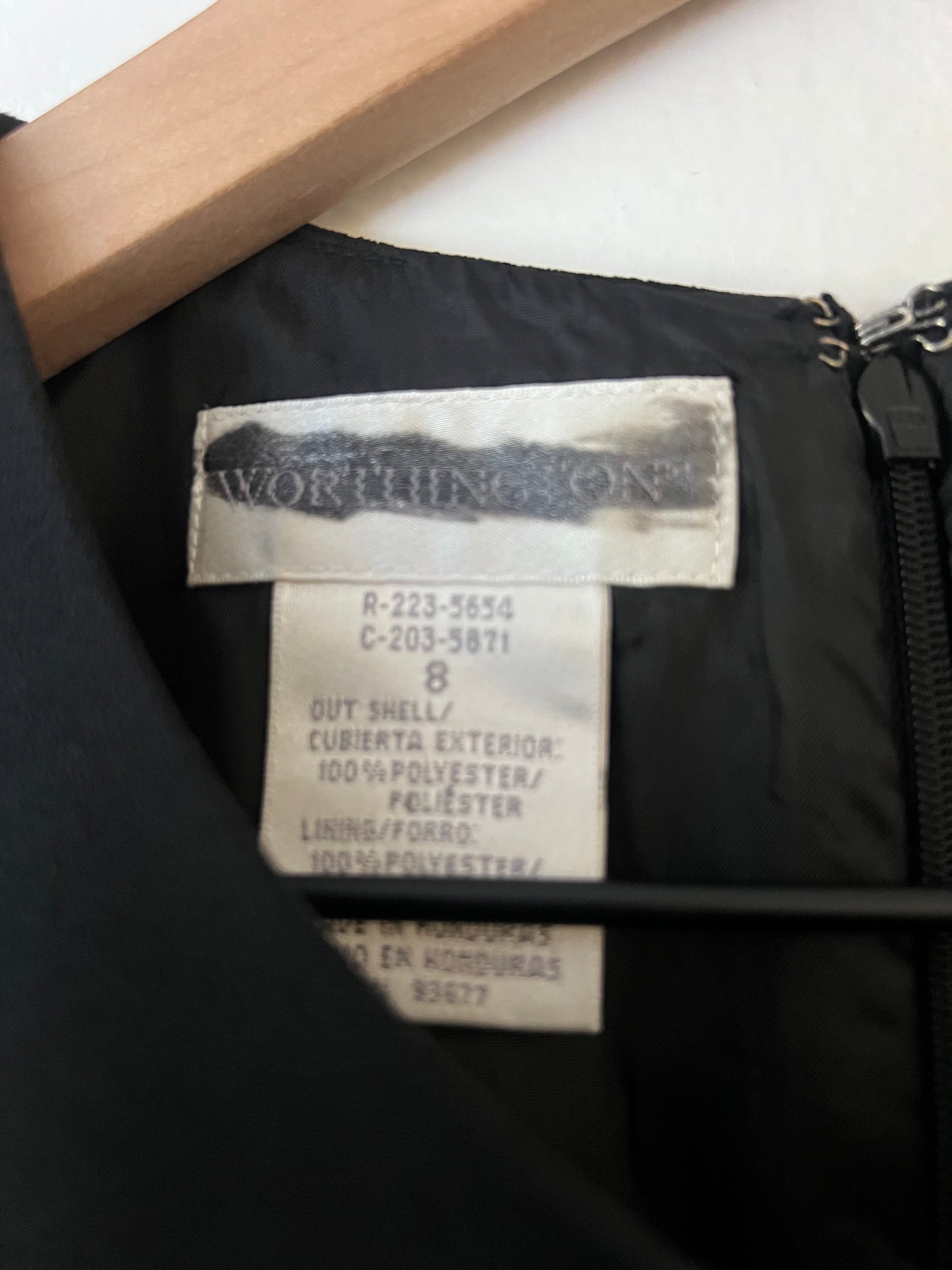 Vintage Worthington Little Black Dress