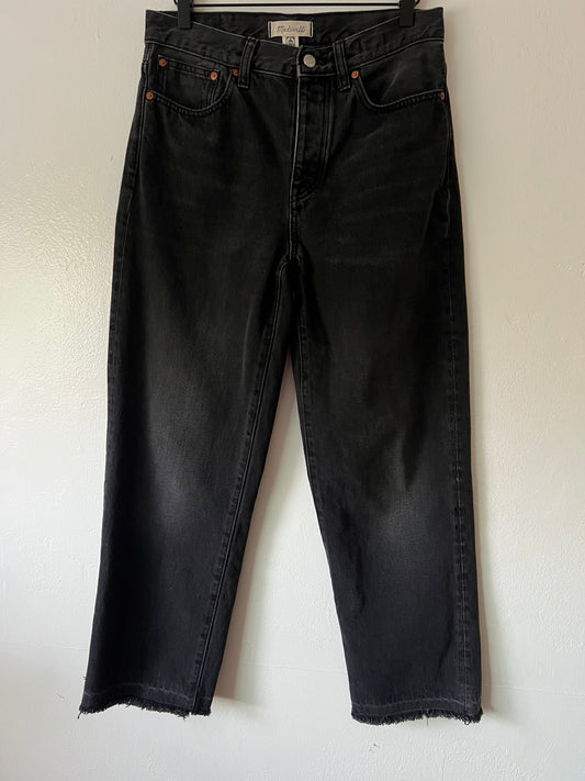 Madewell Low-Slung Straight Jeans