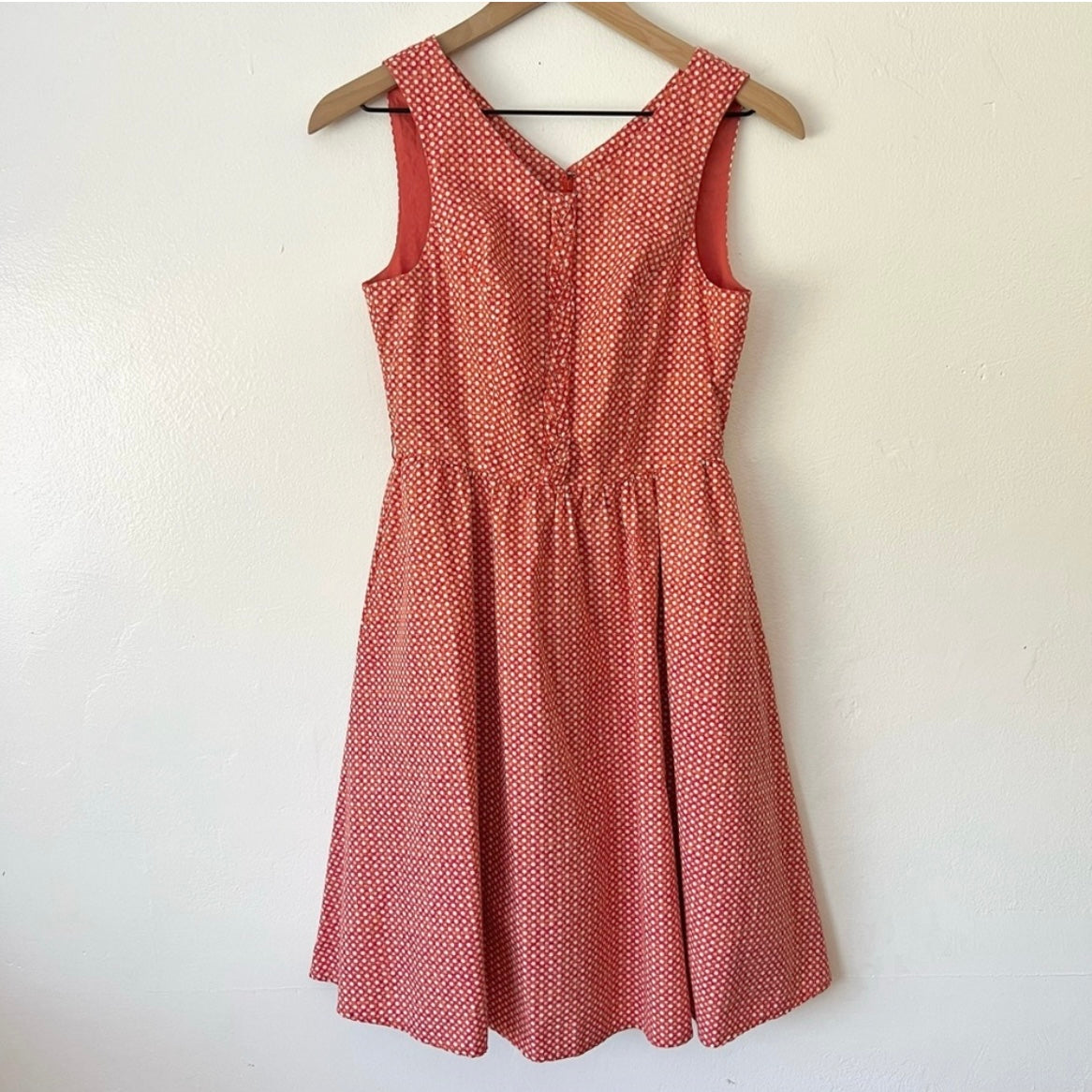 Myrtlewood of Californian Dotted Knee-length Sundress