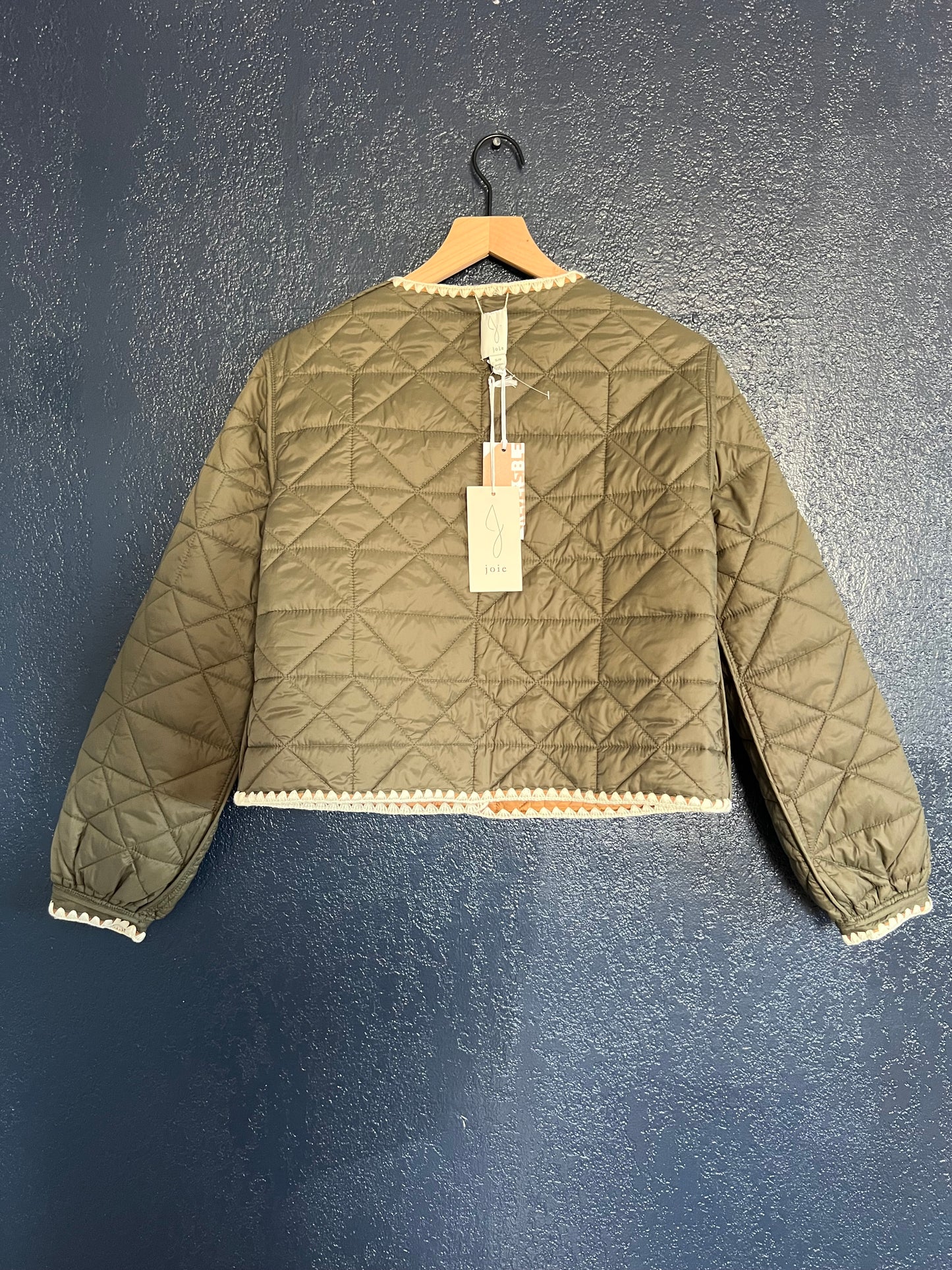 JOIE Reversible Whipstitch Quilted Jacket