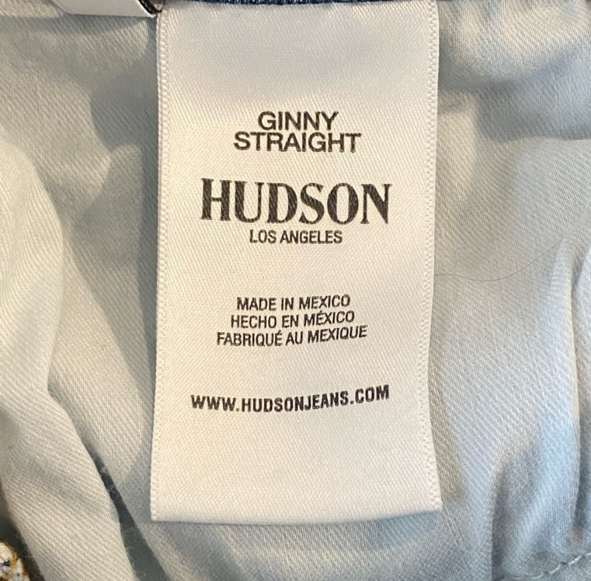 Hudson Crop Ginny Straight Jean