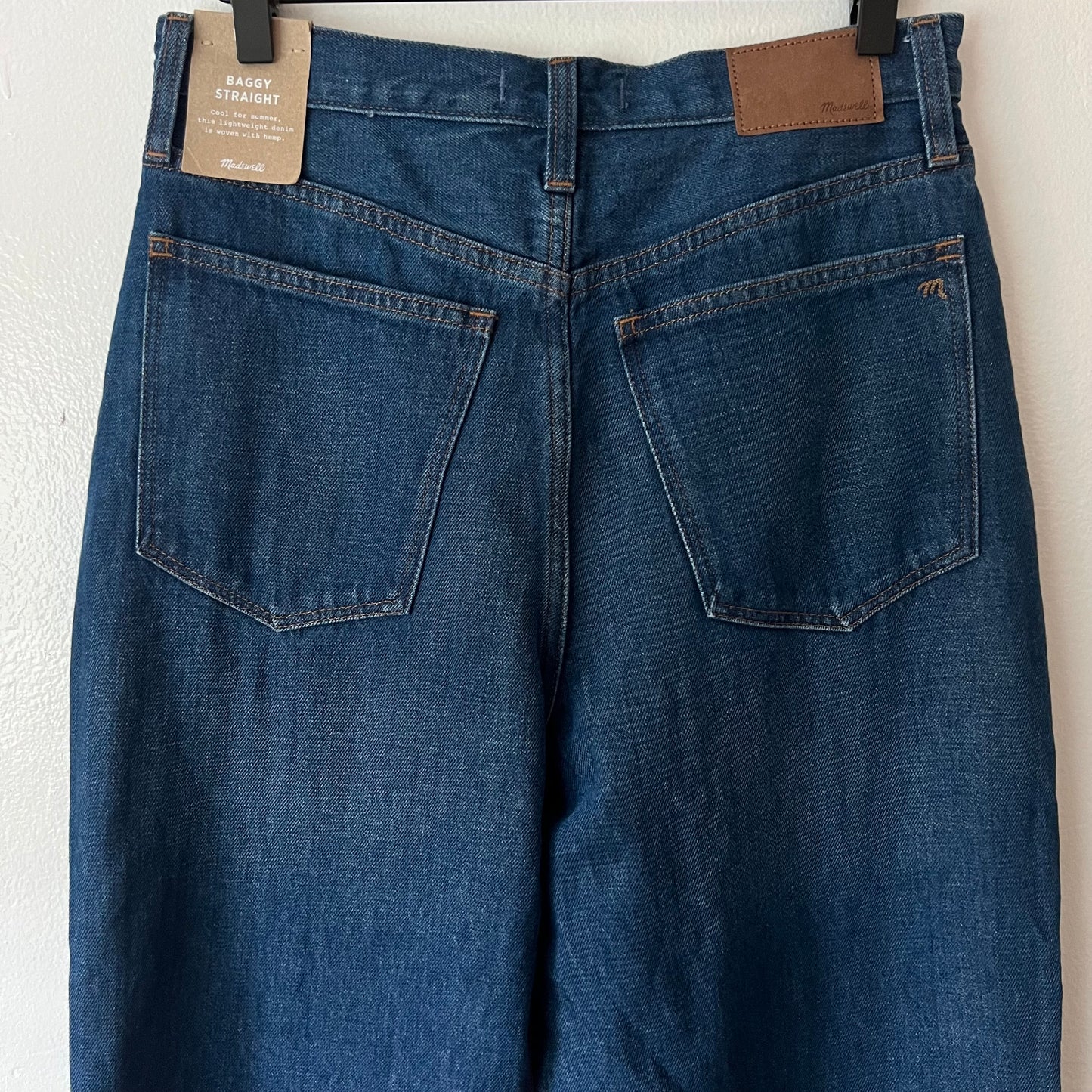 Madewell Baggy Straight Jeans