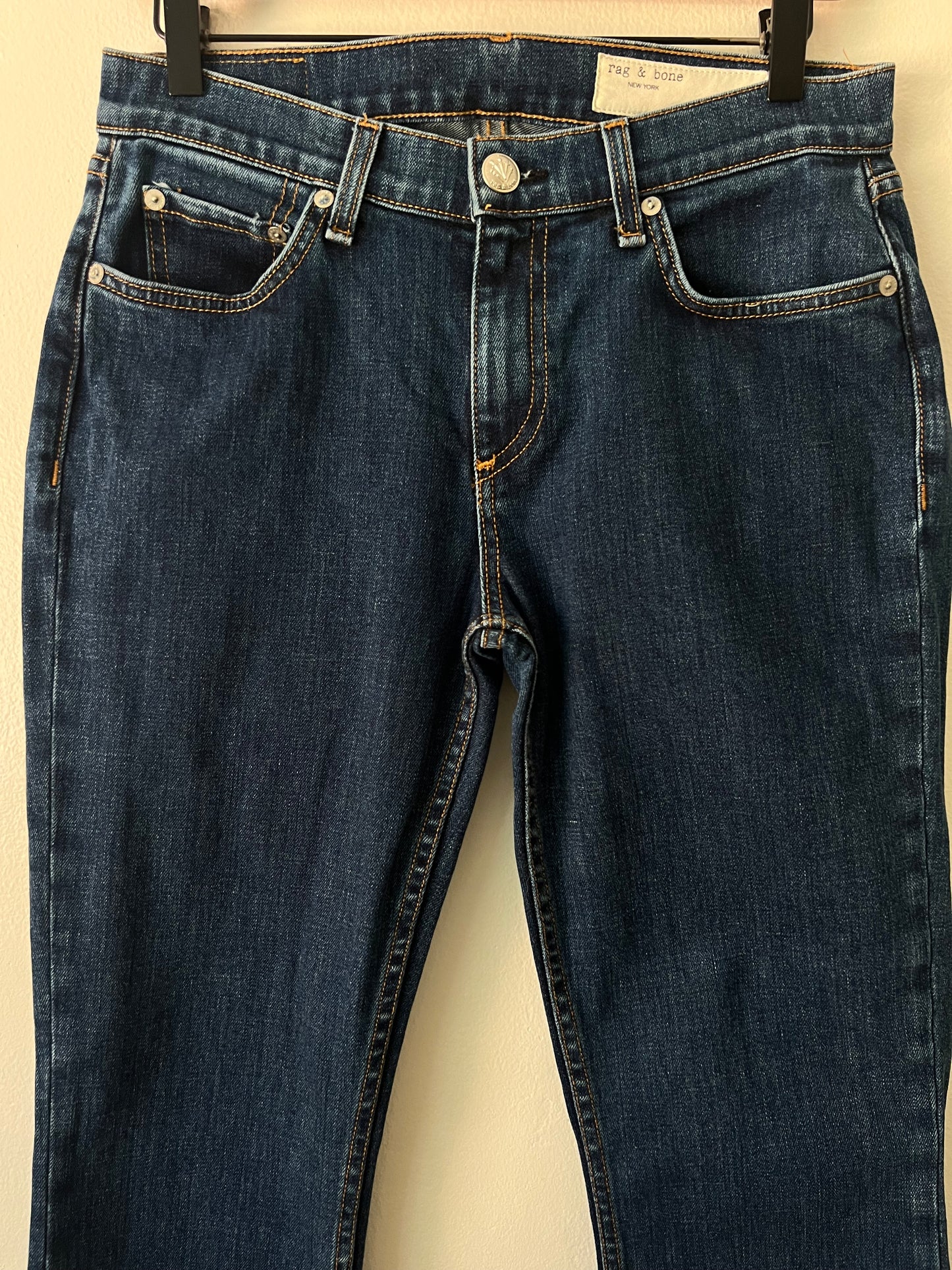 Rag & Bone Raw hem Boot-cut jeans