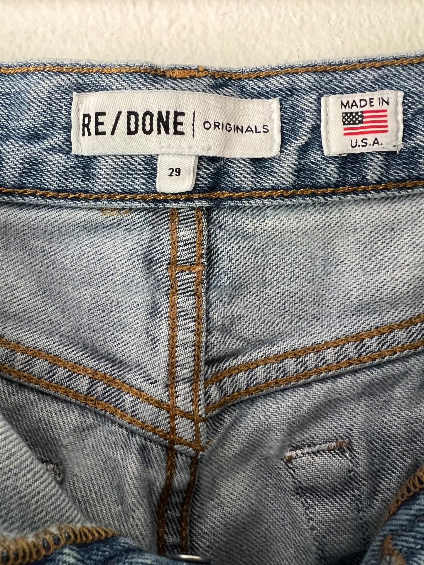 RE/DONE Straight-Leg Jeans
