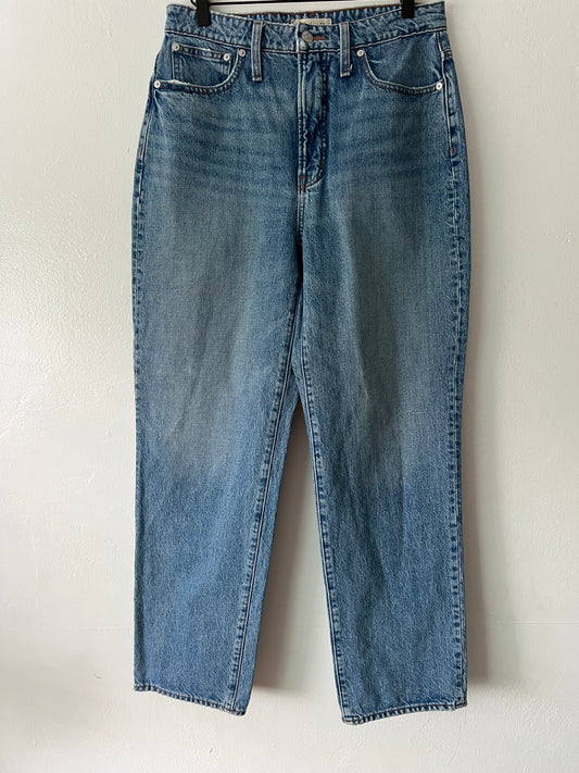 Madewell Curvy Perfect Vintage Straight Jean