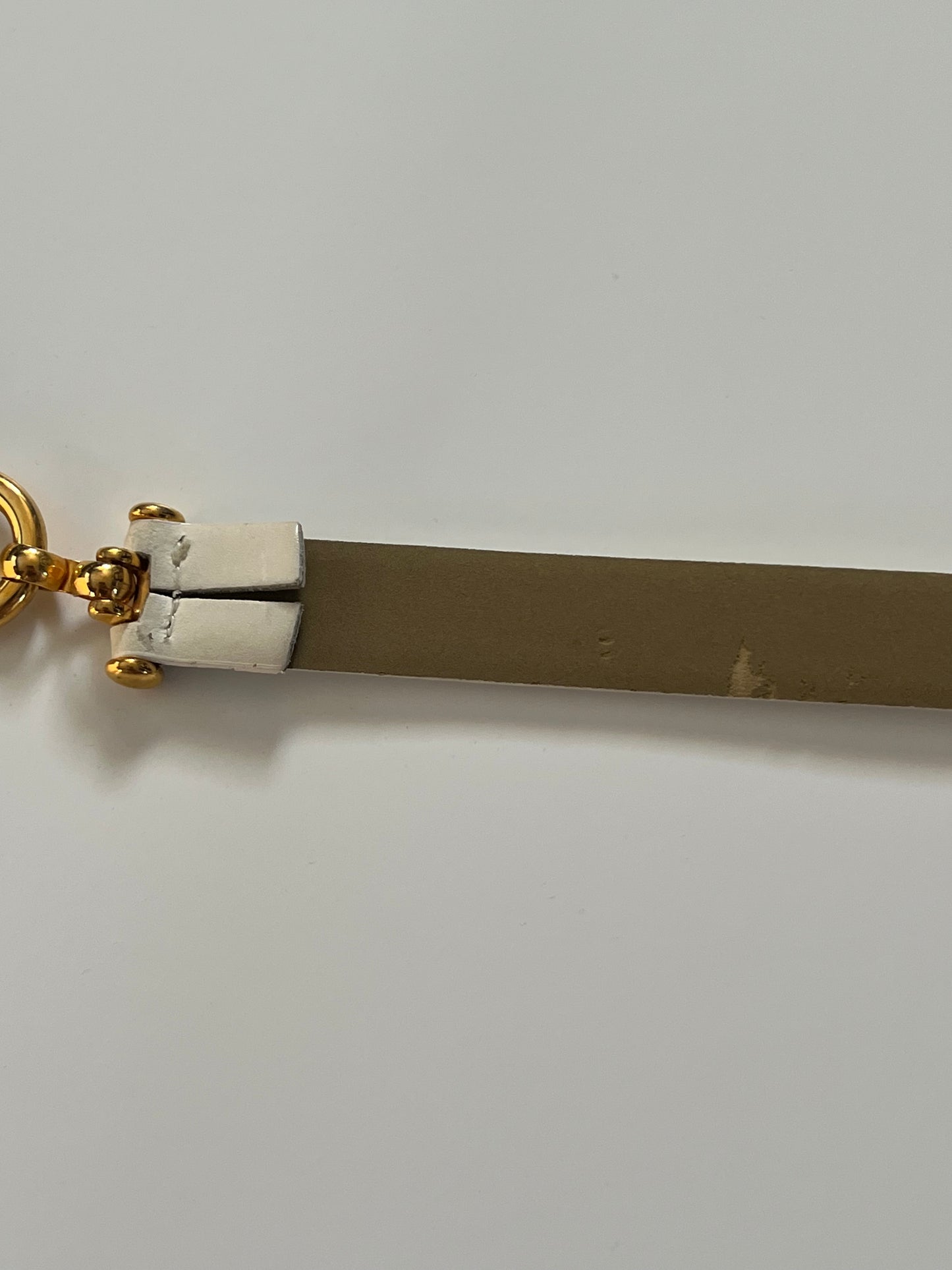 Vintage Nordstrom Leather Chain Statement Belt