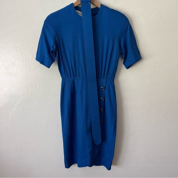 Nipon Petites Vintage Blue Knee-length Dress