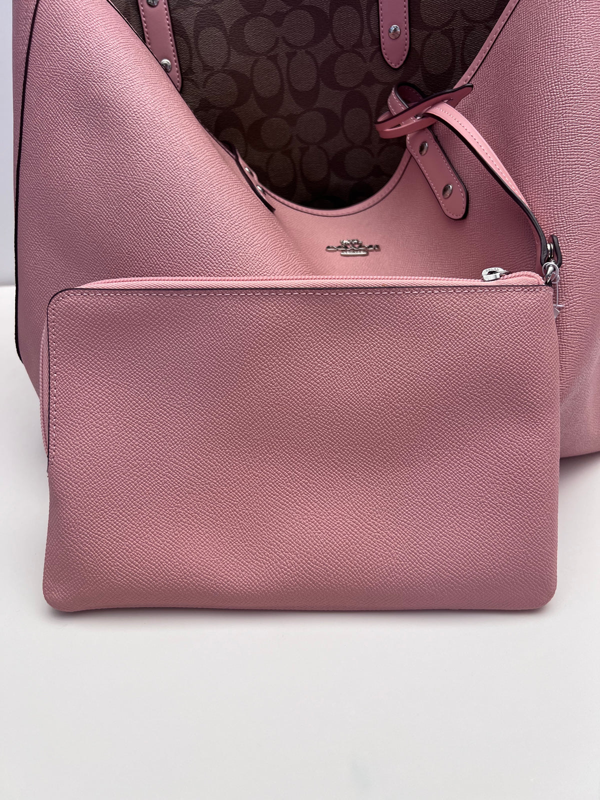 Coach Pink Reversible City Tote