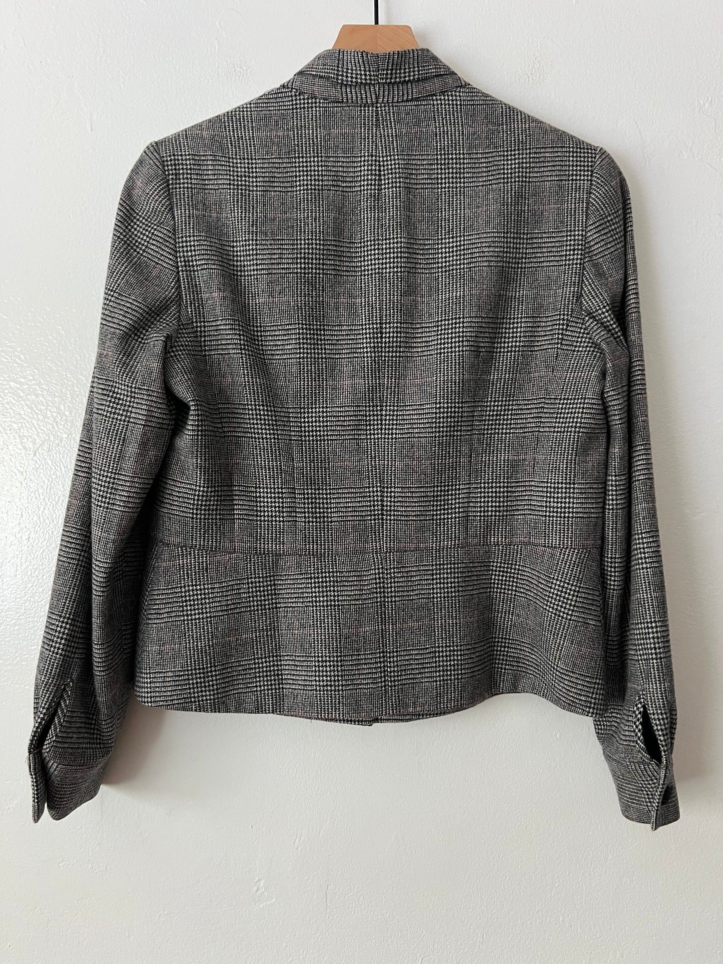 Brooks Brothers Plaid Wool Blazer