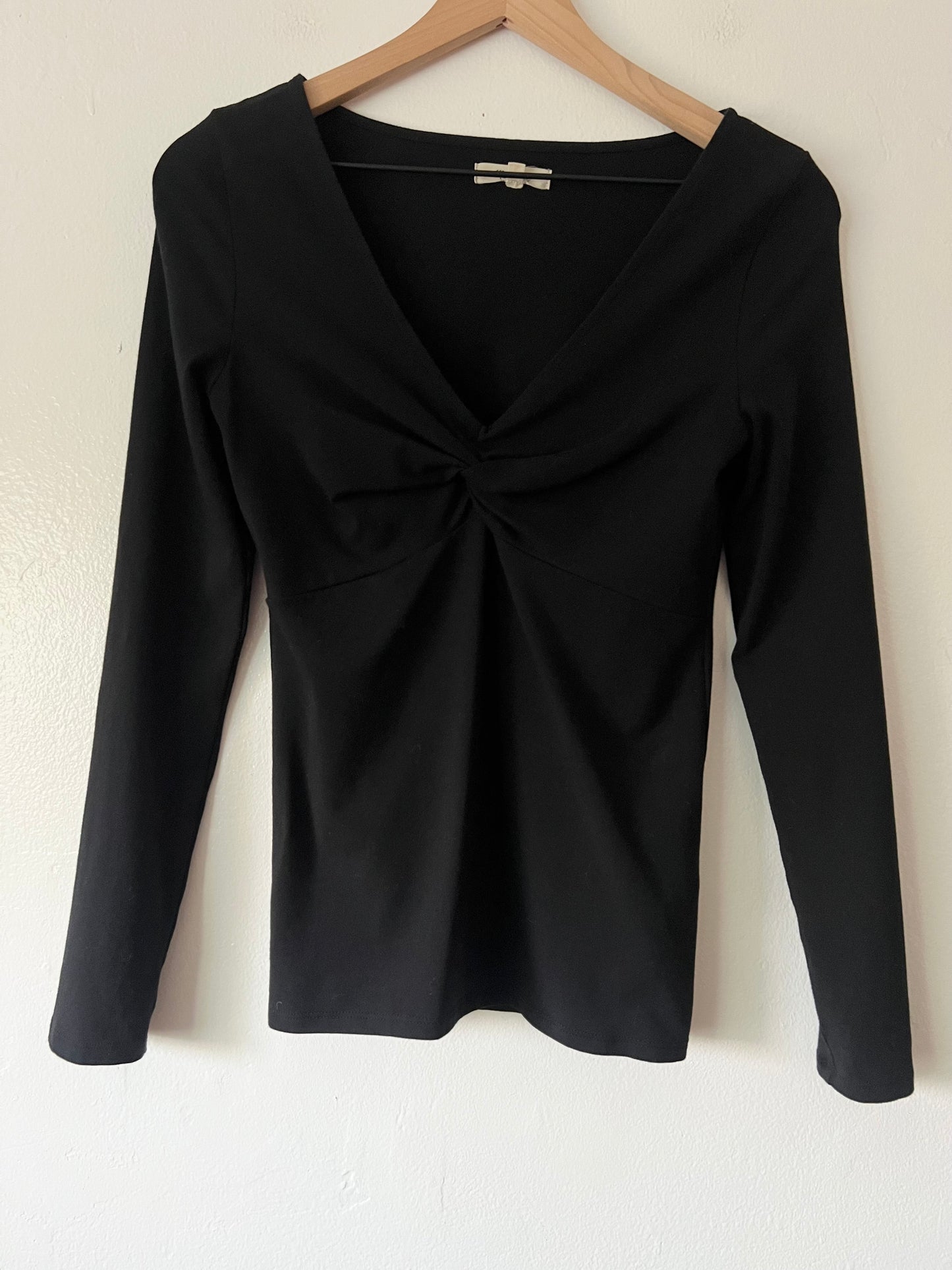 Madewell Twist-Front Long-Sleeve Tee