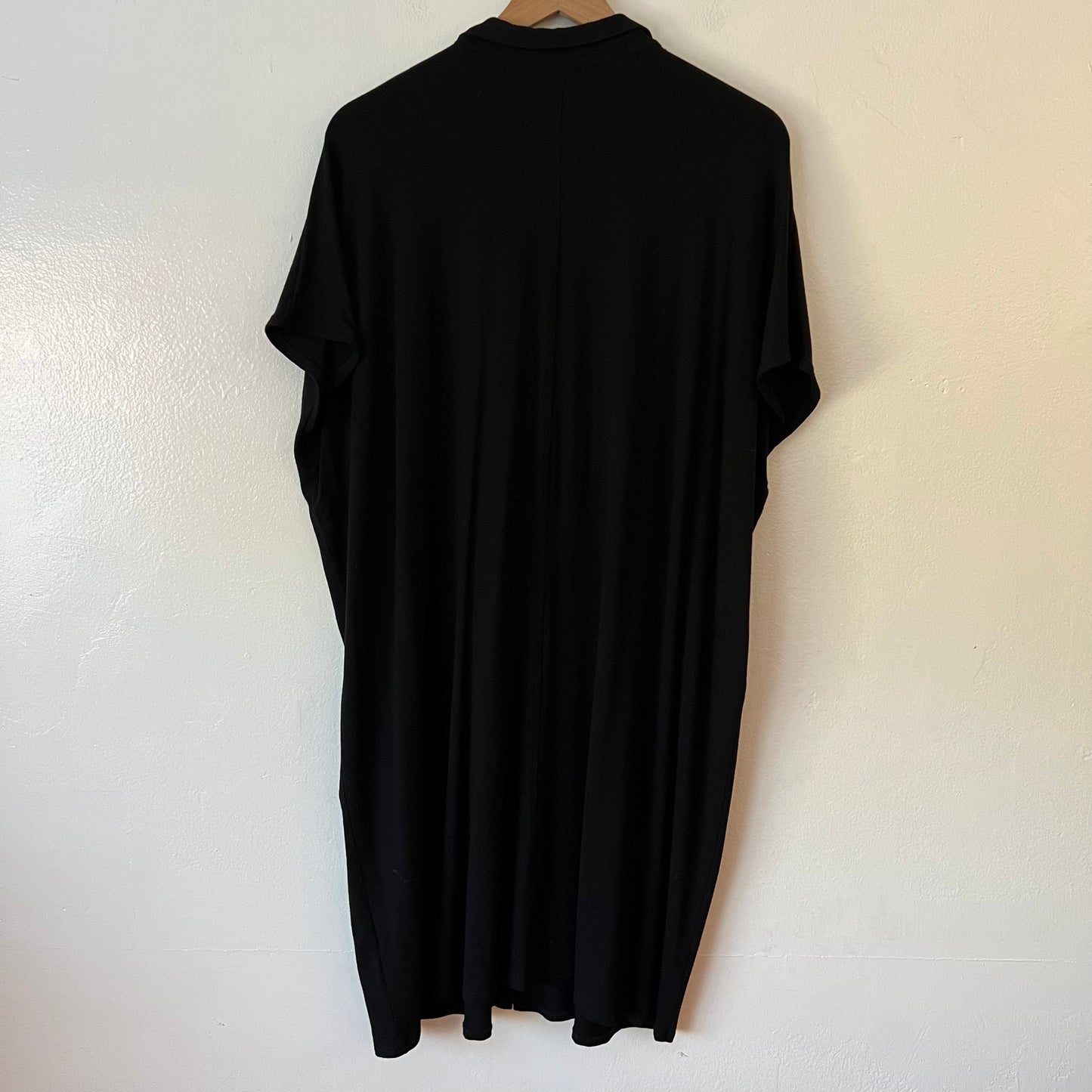 Eileen Fisher Collar Short Sleeve Button-Front Shirt Dress