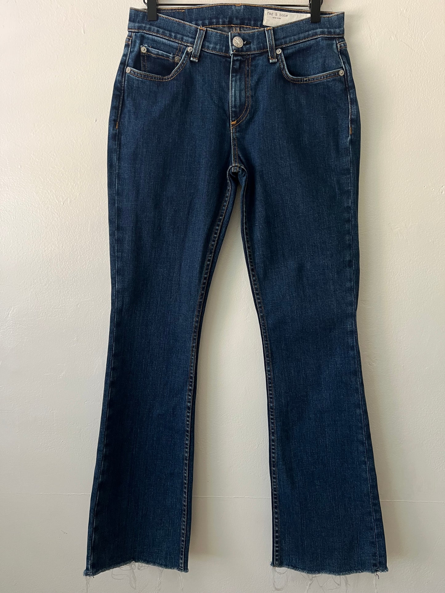 Rag & Bone Raw hem Boot-cut jeans