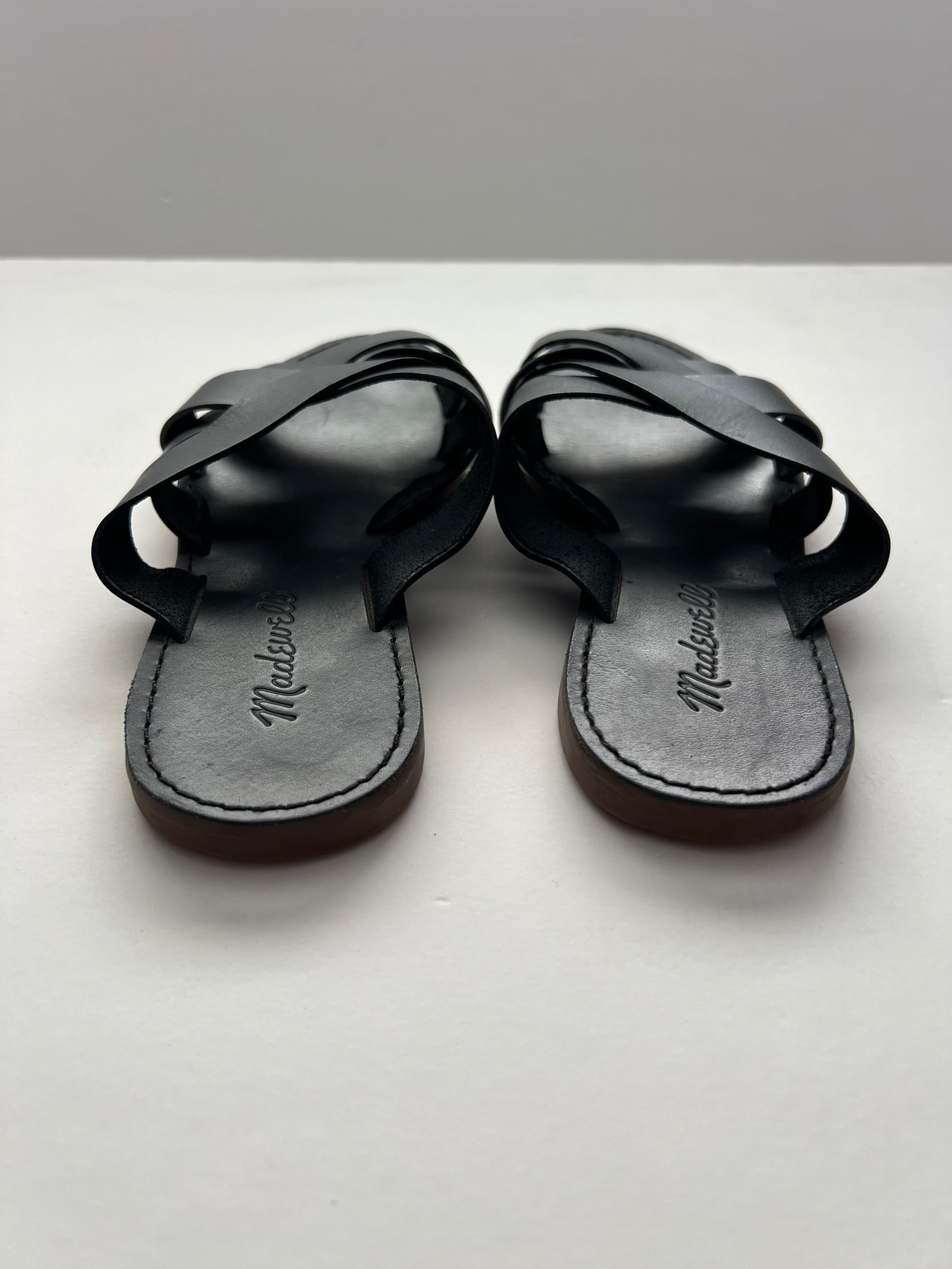 Madewell The Boardwalk Woven Slide Sandals