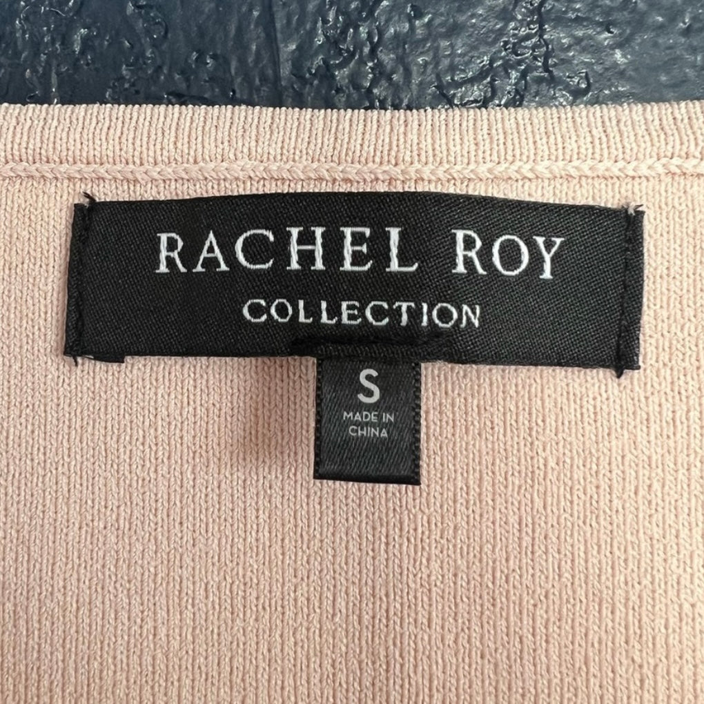 Rachel Roy Collection Blush Pink Sleeveless Knit Blouse