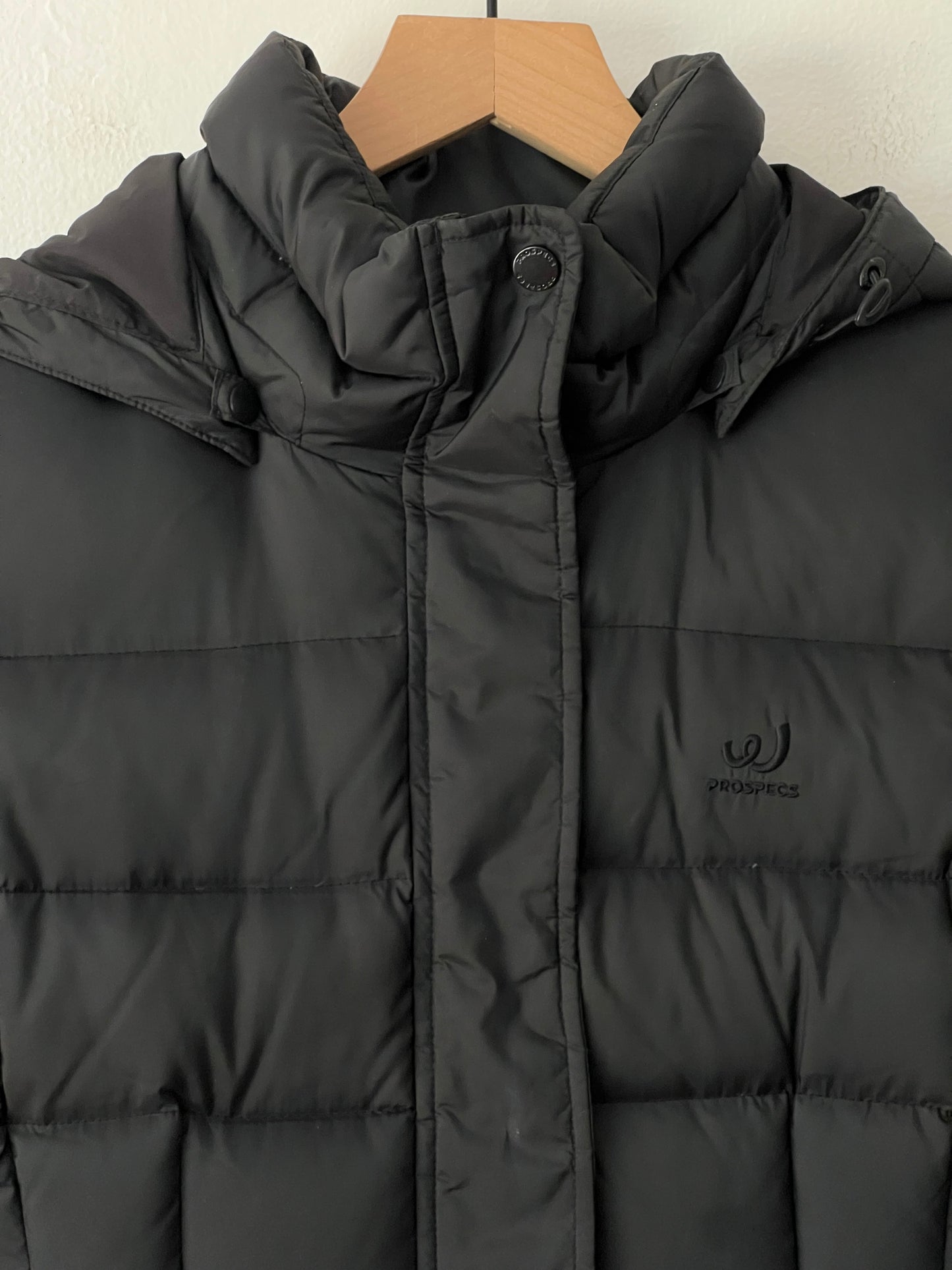 Prospecs Black Long Puffer Winter Jacket