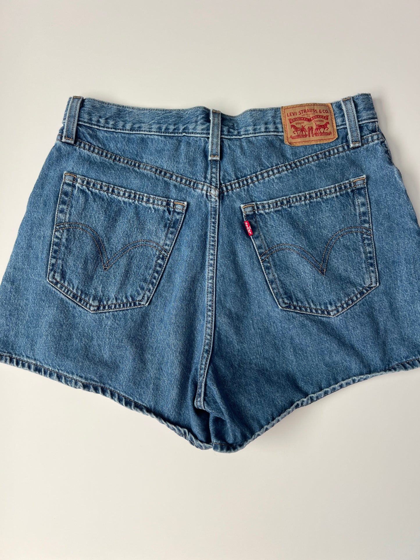 Levi’s High Waisted Mom Shorts
