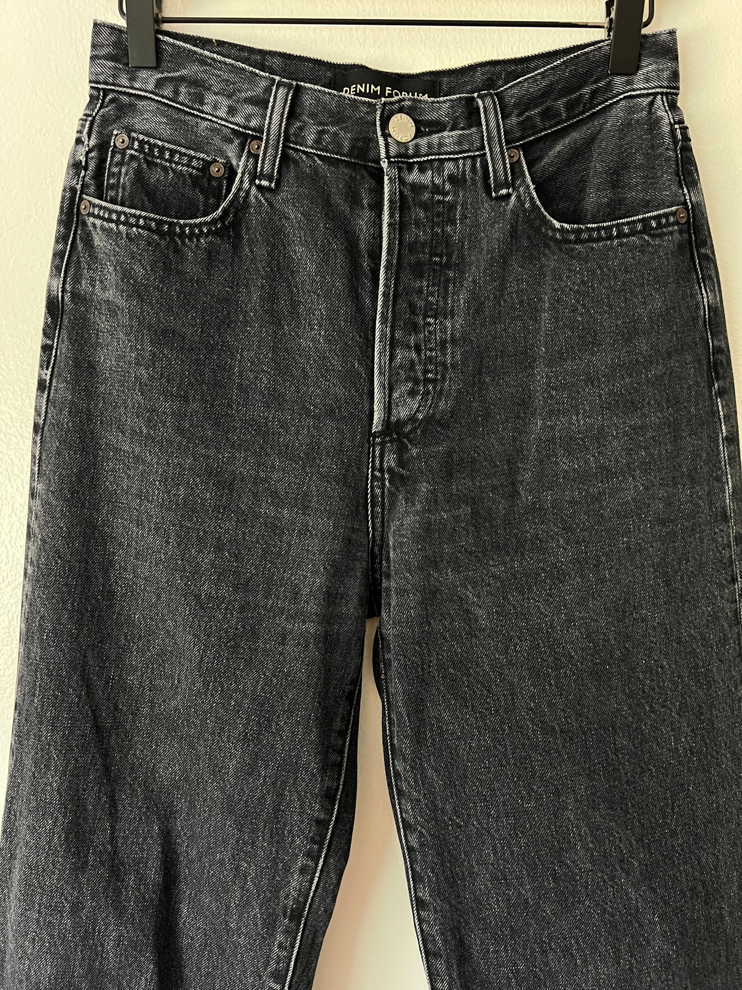 Aritzia Denim Forum The Farrah High Rise Wide Leg Jean