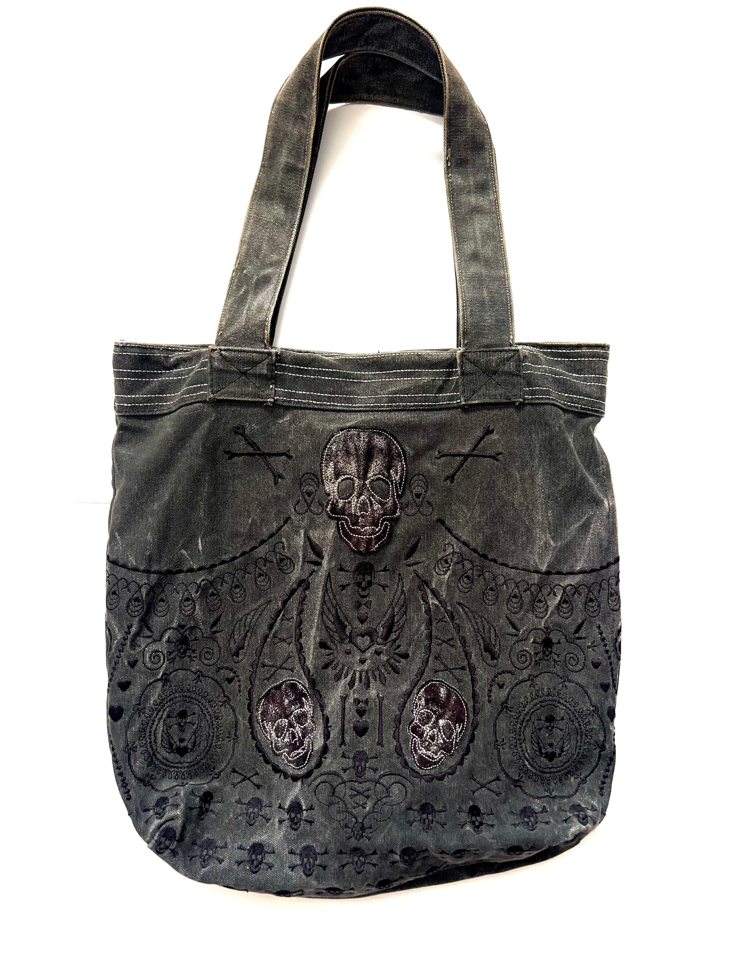 Vintage Loungefly Skull Shoulder Bag