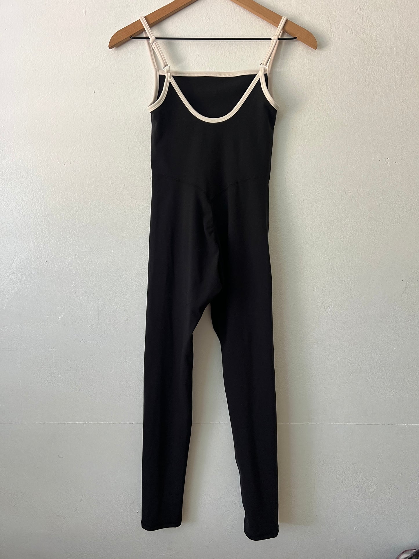 437 The Onesie in Black & Cream