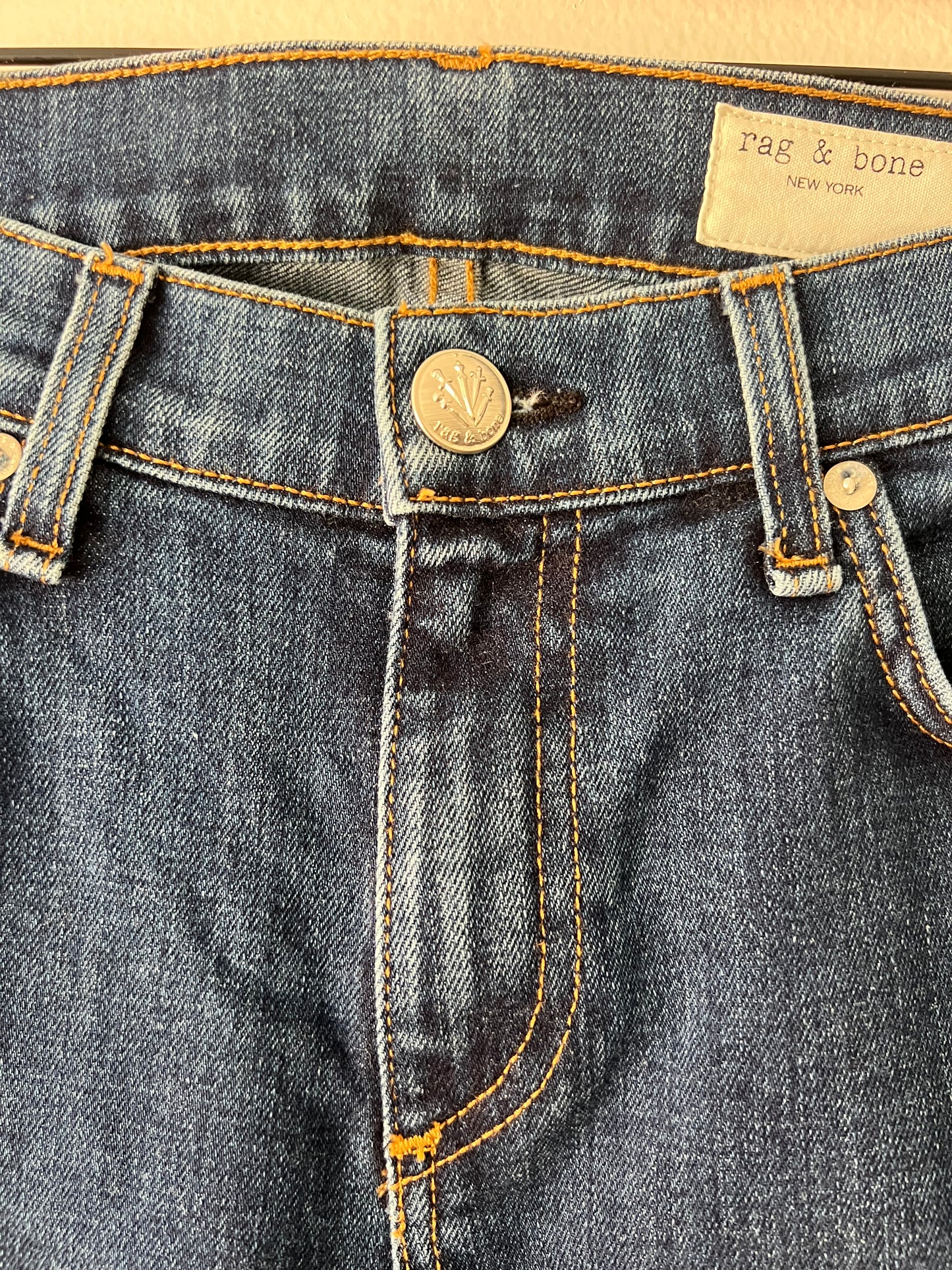 Rag & Bone Raw hem Boot-cut jeans