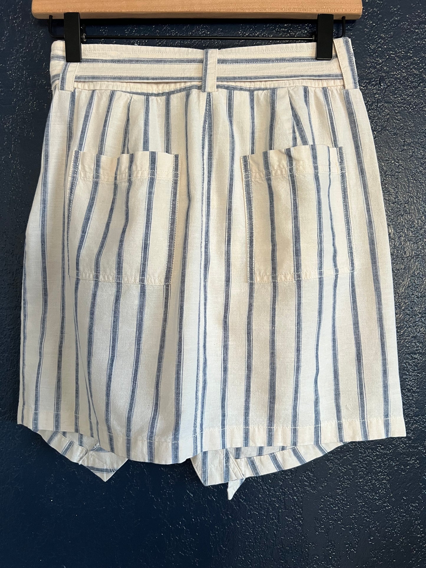 Madewell Portside Striped Mini Skirt