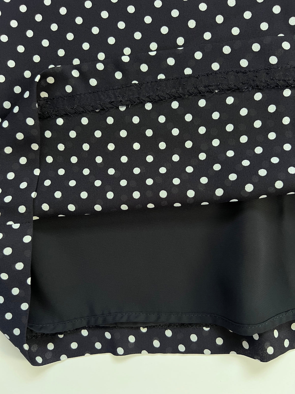 Vintage Josephine Chaus Petite Polka Dot Skirt