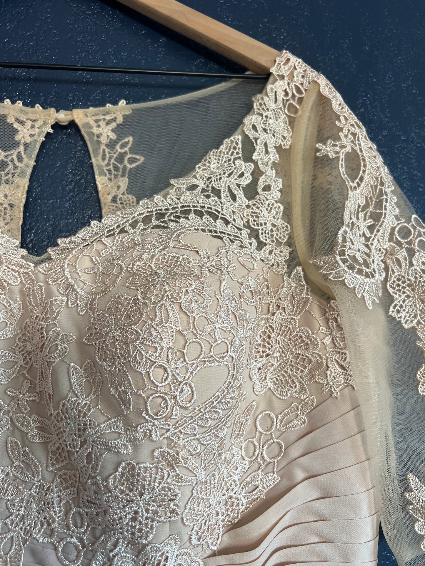 JJ’s House Champagne Formal Gown