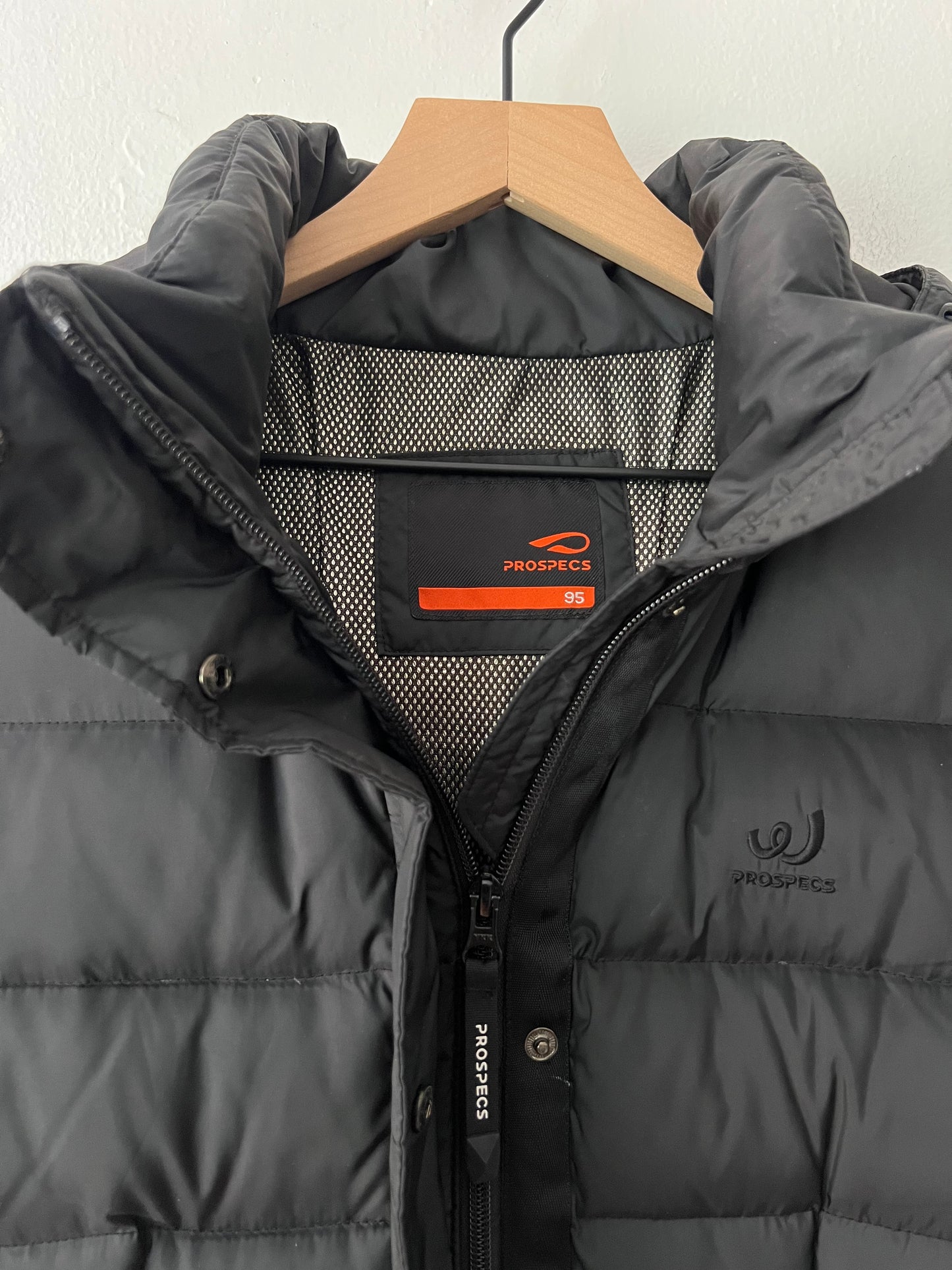 Prospecs Black Long Puffer Winter Jacket