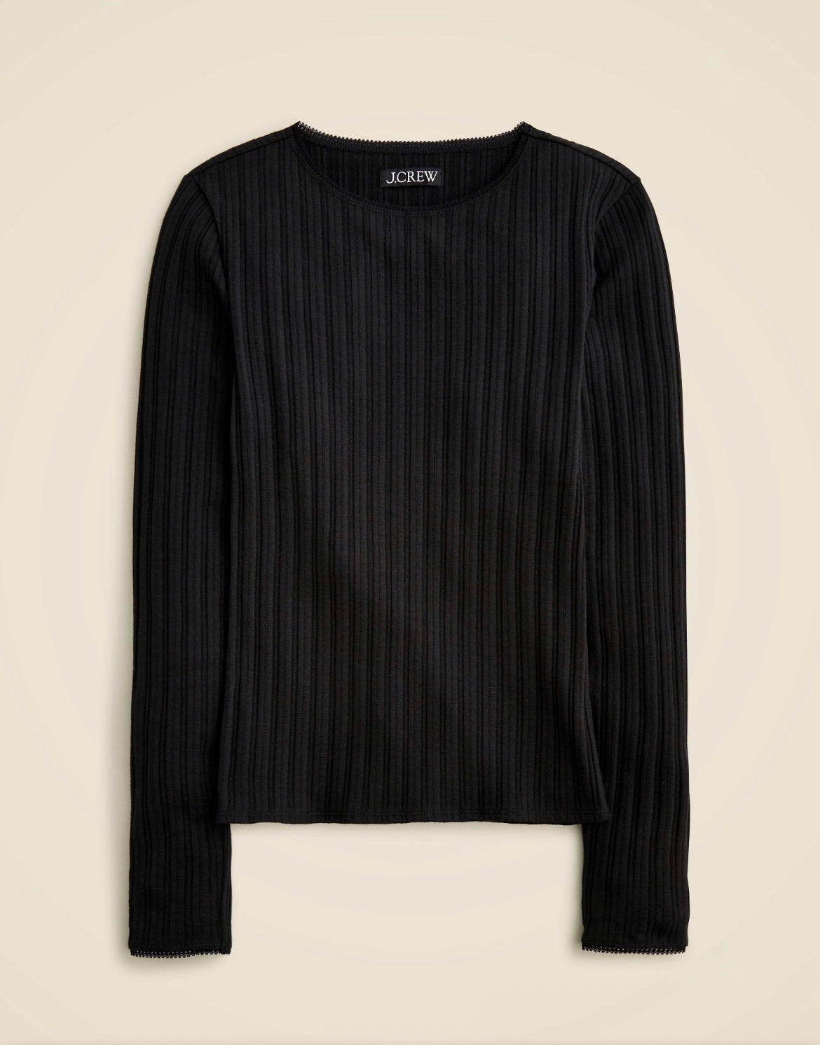J.Crew Pointelle long-sleeve T-shirt