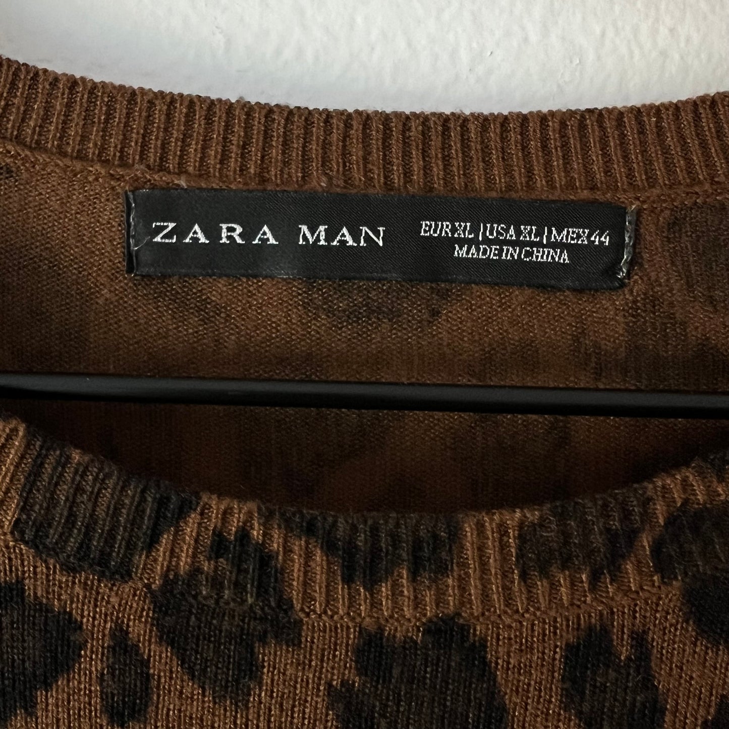 Zara Leopard Print Sweater