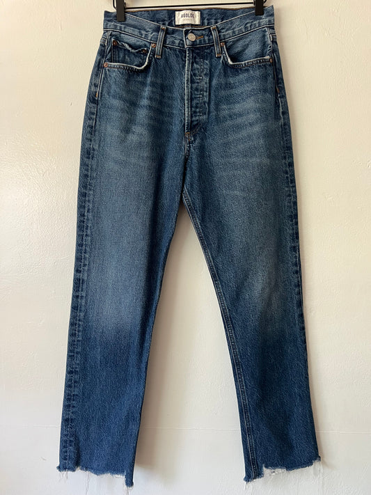 AGOLDE 90s Pinch Waist High-Rise Straight Jeans
