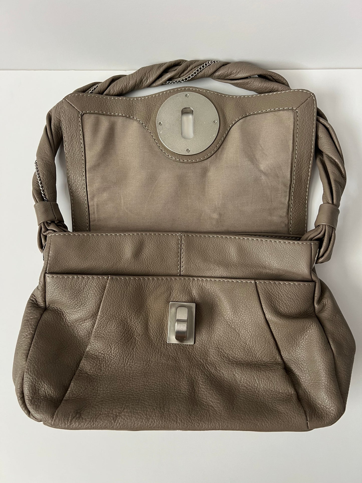 Vince Camuto Crocodile Embossed Shoulder Purse