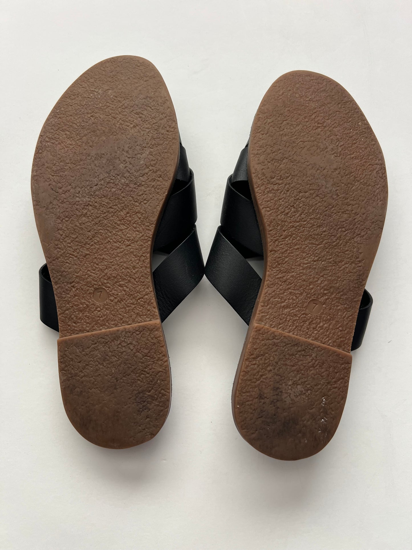 Madewell The Boardwalk Woven Slide Sandals