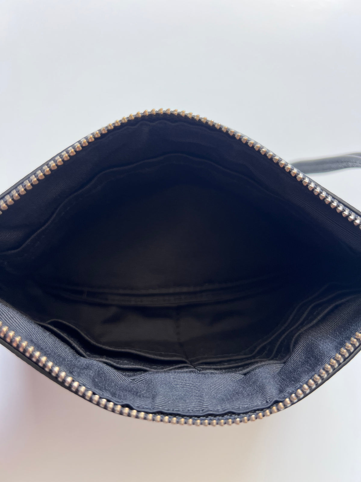 Coach Black Leather Wristlet Wallet